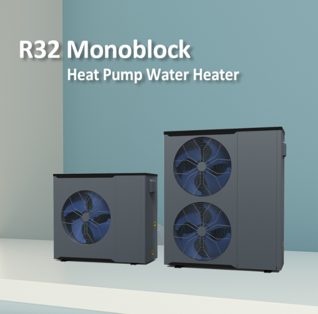 R32 High Efficiency Residentail Inverter Monoblock Air Source Heat Pump