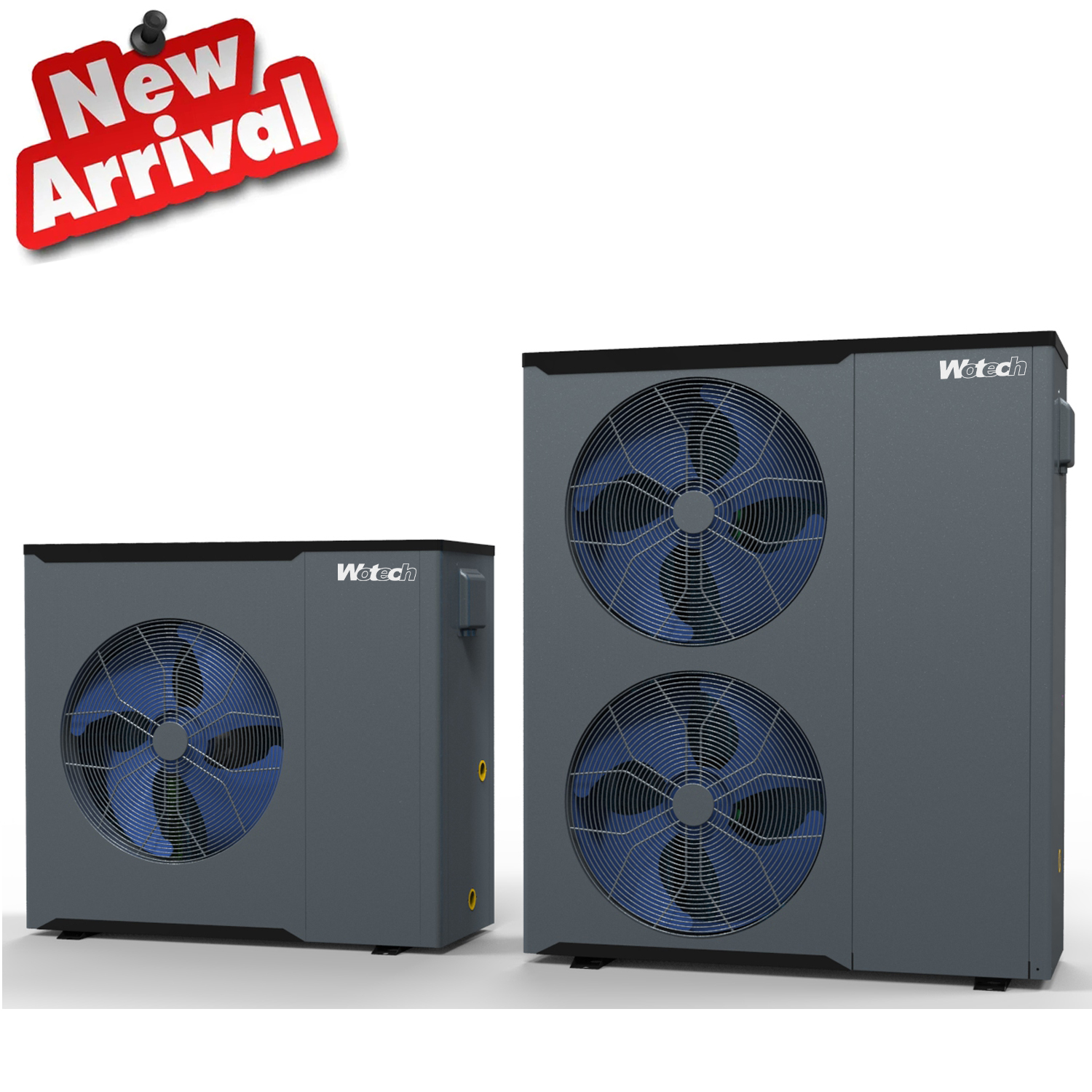 R32 A+++ Residentail Air Source Heat Pump with Function Tank Disnfection 